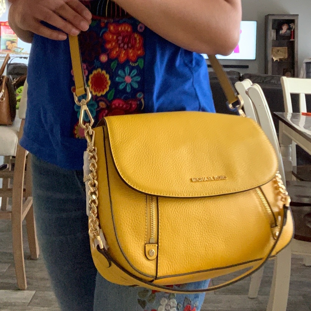 💛 new MK shoulder/ crossbody bag Bedford - Picture 3 of 8